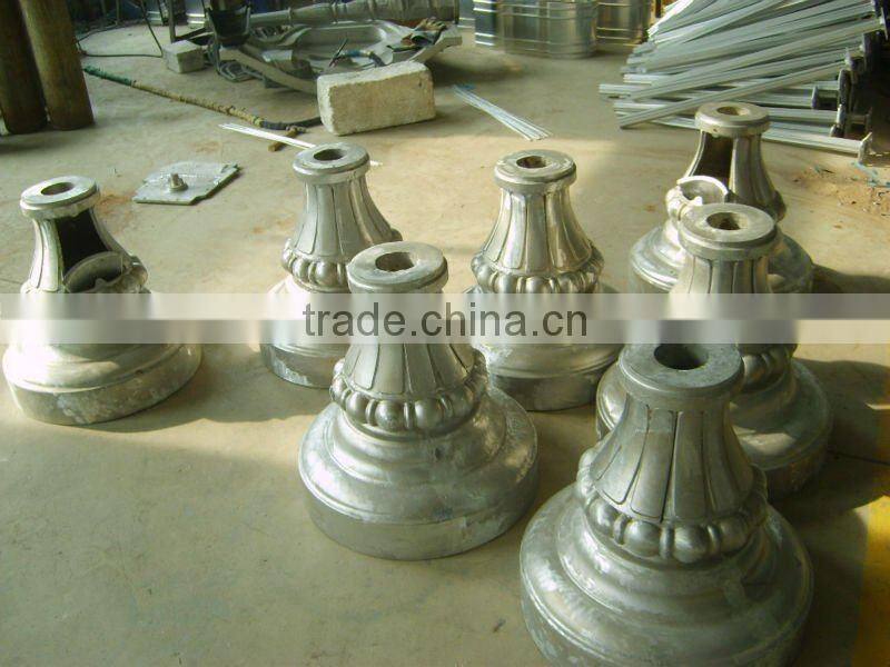 Aluminum Sand Casting Street Lamp Parts on Alibaba
