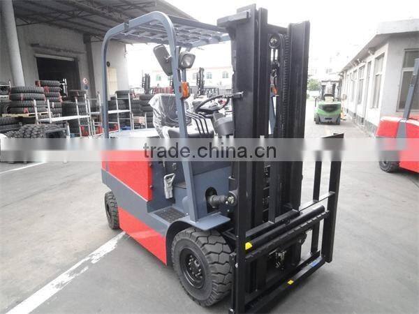 2016 latest technology 1000kg electric forklift with low stable performance from China suppliers