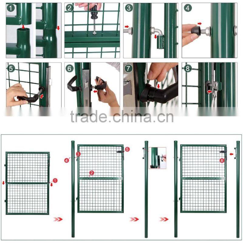 Simple gate design small iron gate