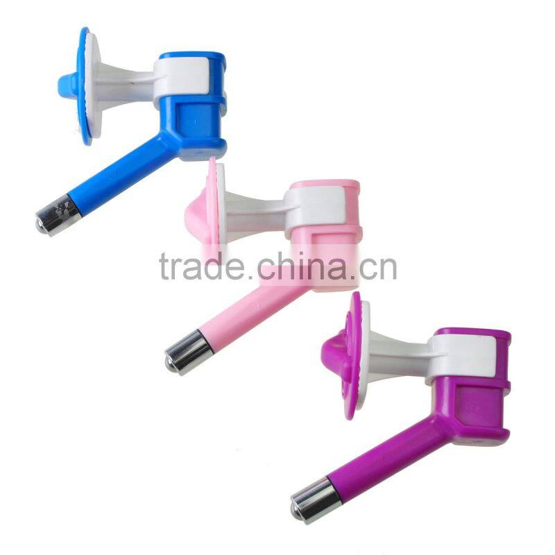 multicolour pet dog drink fountains/pet drinking water kit bottle head hanging drink food water dispenser