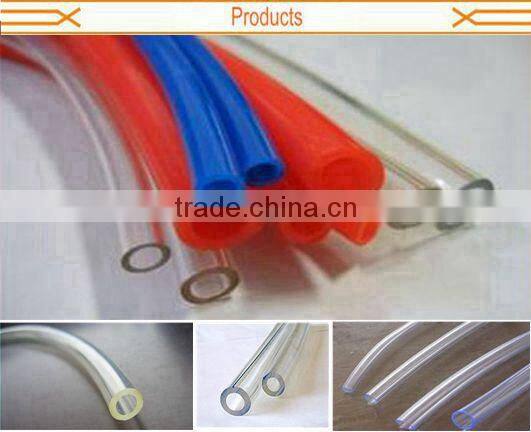 all kinds of colorful clear soft pvc hoses