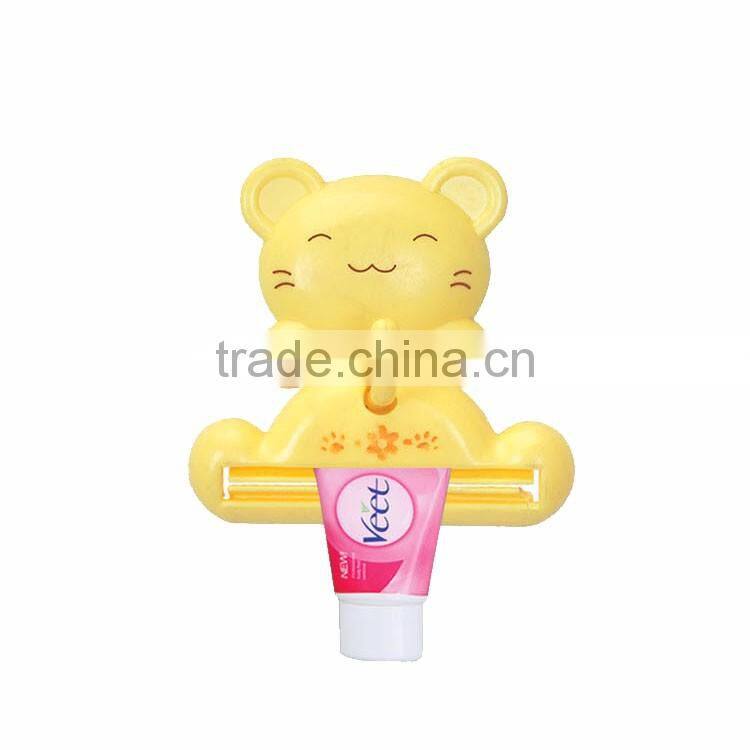 Plastic Carton Toothpaste Tube Squeezer with Sunction cup