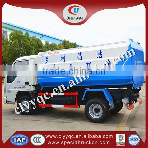FORLAND 3m3 garbage truck,Small garbage truck,Recycling garbage can cleaning truck