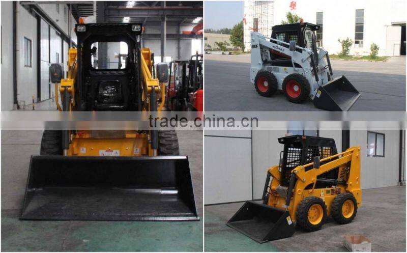 Hot Sale 800F Skid Steer Loader With Factory Price WECAN Skid Steer Tires 10-16.5