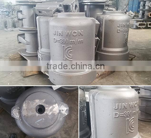 ductile iron ggg50 DN300 valve housing castings / valve body castings