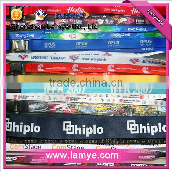 Cheap eco-friendly Azo free mobile phone lanyard