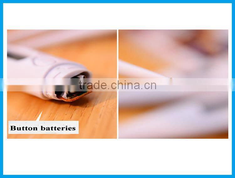 Instant read foldable lcd display digital meat grilling thermometer