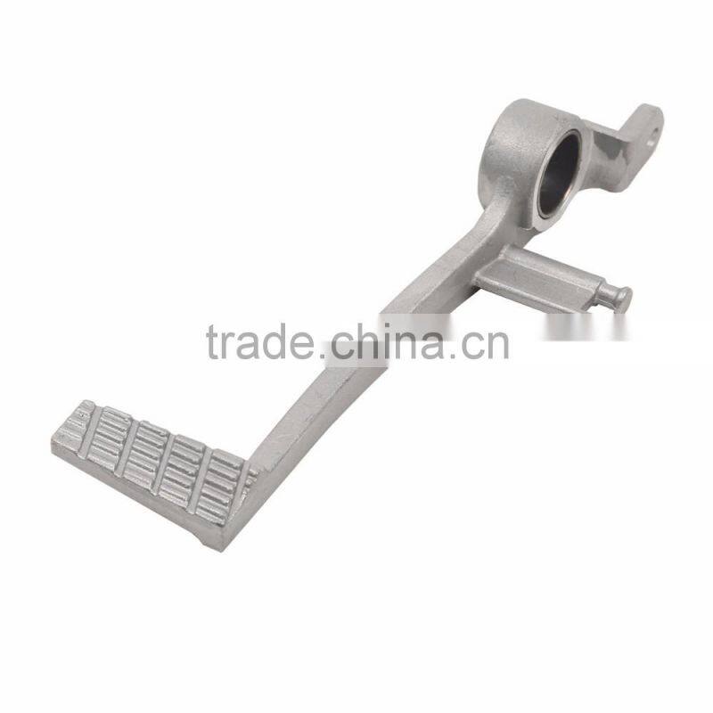 Silver Folding Rear Brake Foot Pedal For Suzuki GSXR1000 GSX-R1000 2005-2014 06