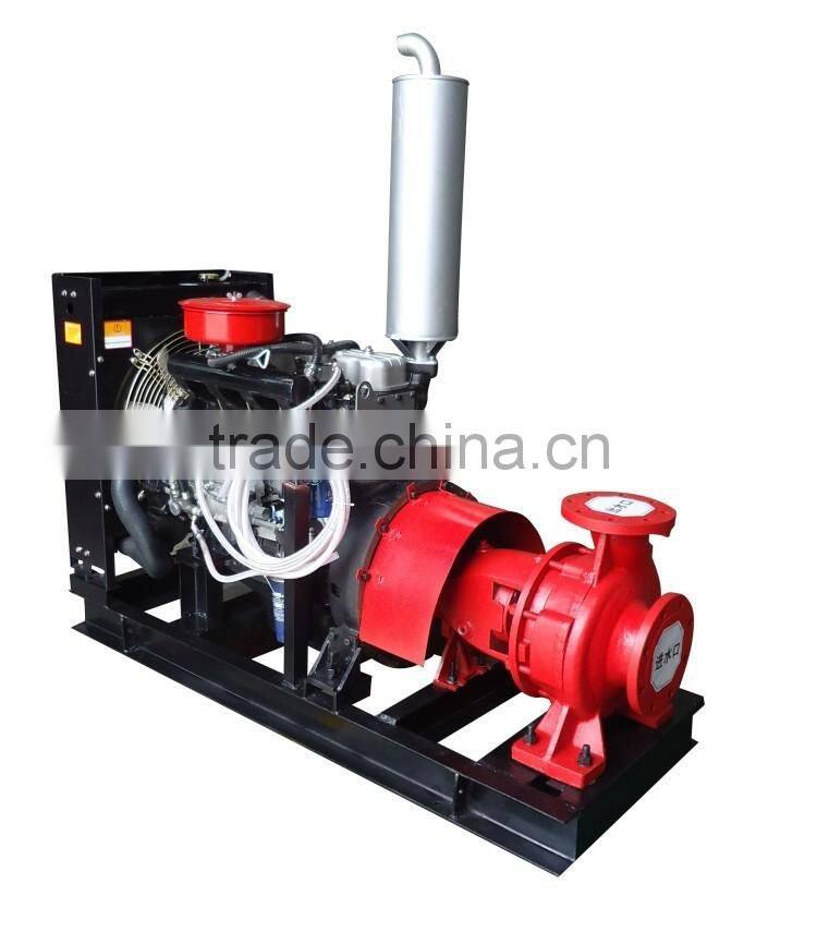 water pump 75hp with diesel engine