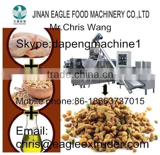 Pet food (Dog/ Cat food) processing line