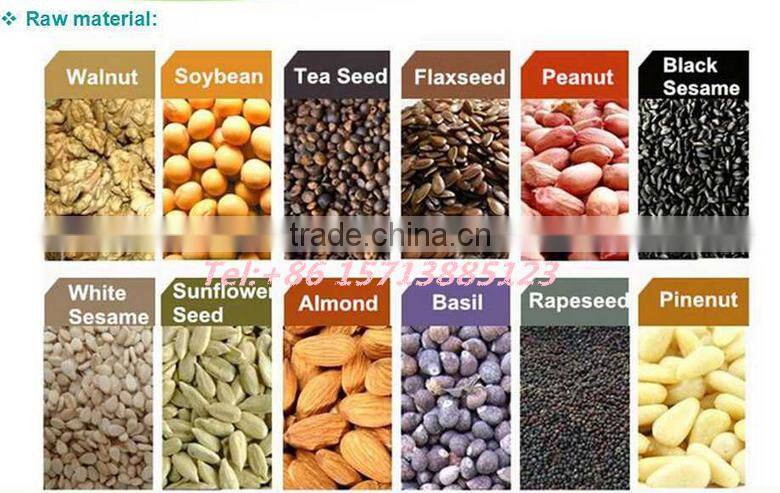 Factory price almond oil making machine/almond oil expeller