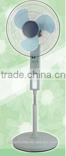 ABS and PP Home Solar fans Energy Saving Floor motor cool air fan