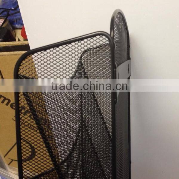 Wire Mesh 5 Tiers Wall Mounted Leaflet Dispenser