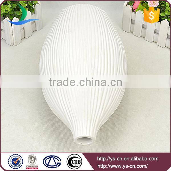 YSv0149-01 White Color Home Decorational Flower Vase