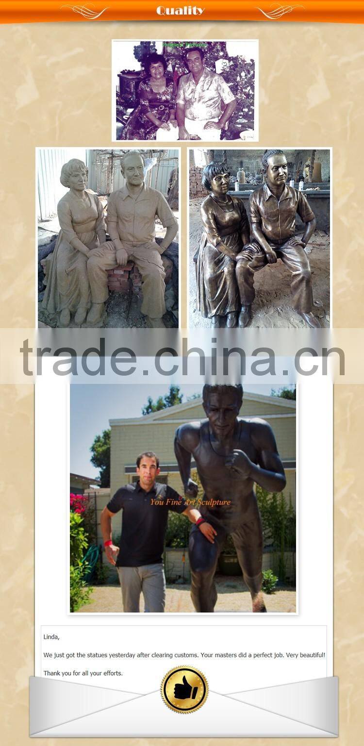 high quality bronze sitting buddha statue