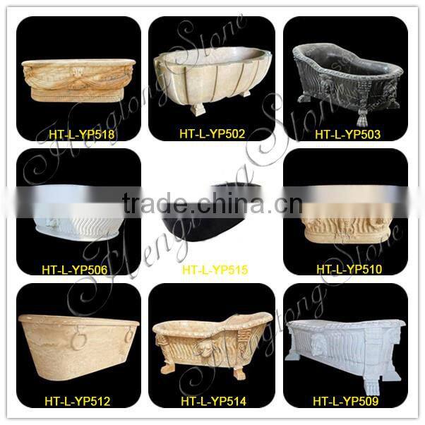 Hand Carved Stone Bathtub