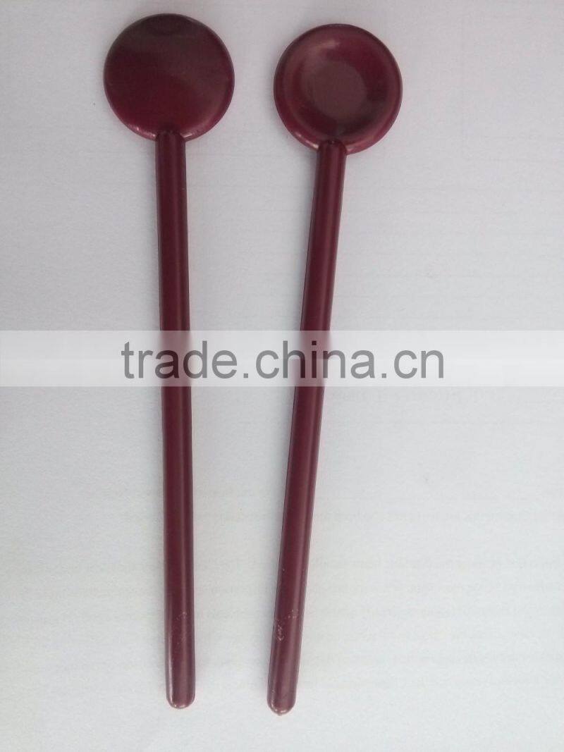 Taizhou Plastic PS L18 Round Head Cocktail Stirrer, Plastic Muddler