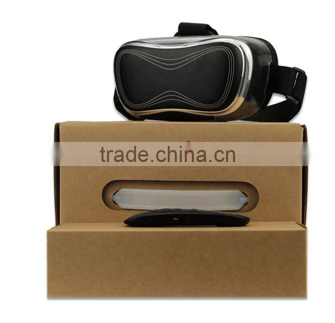 2015 New Arrival Powerfull 3D Virtual Reality Glasses Support 3D Movie/Games/Video All In One Android 3D VR Box Factory Price