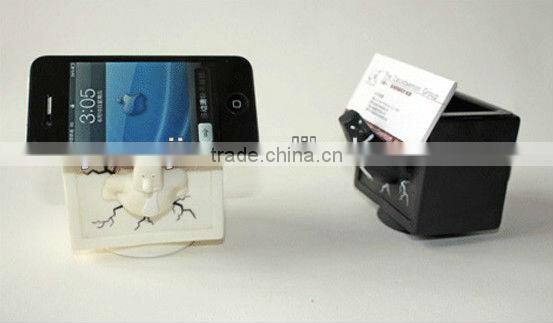 creative breakthrough display card holder / mobile phone holder