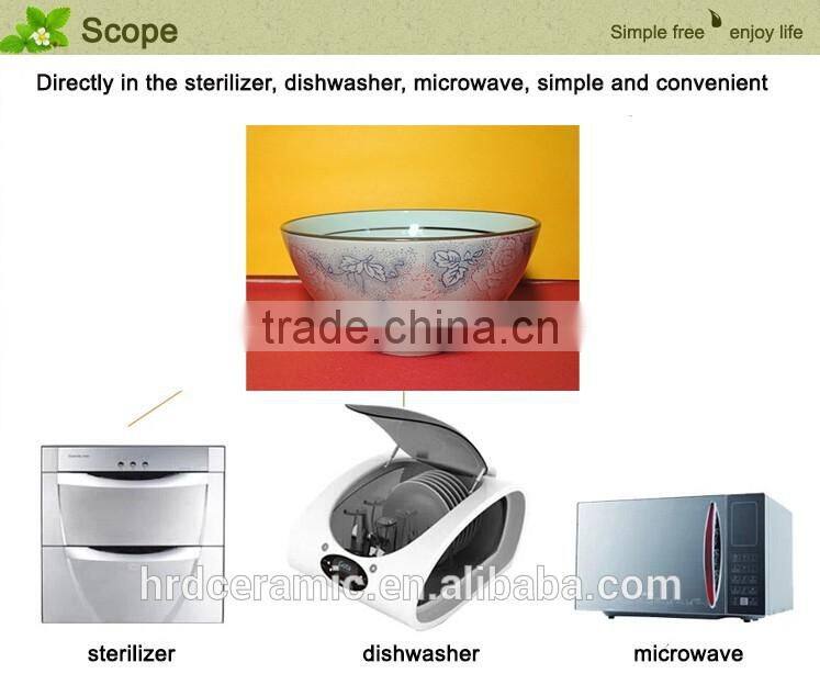 New Design kitchen ware set heat-resistant clear unique salad bowls