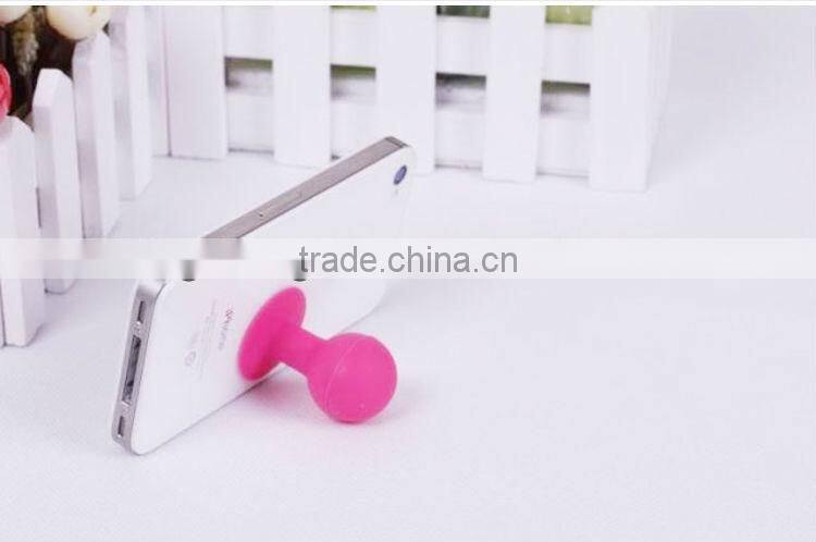 2013 cute octopus sucktion silicone phone holder