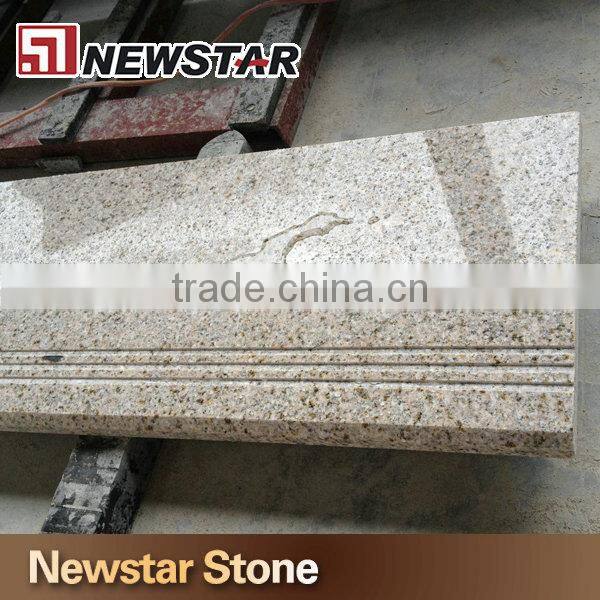 China G681 beige granite exterior stair design