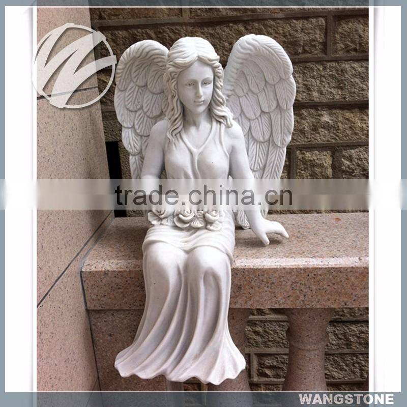 Life size garden angel statue