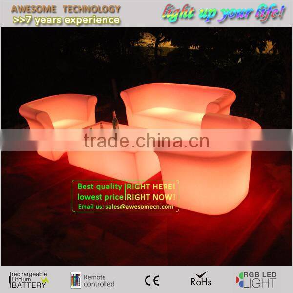 New coming illuminated led furniture / shenzhen led furniture