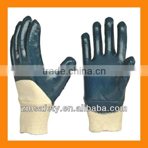Nitrile Coated Working Gloves/Interlock Nitrile Dipped Gloves