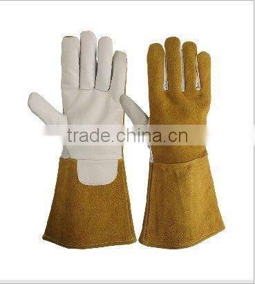 Cow grain leather safety glove ZM020-B