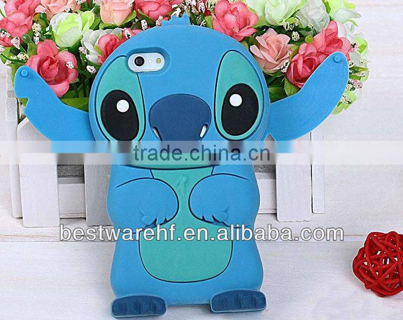 3D Silicone Rilakkuma Case For Samsung Galaxy S2