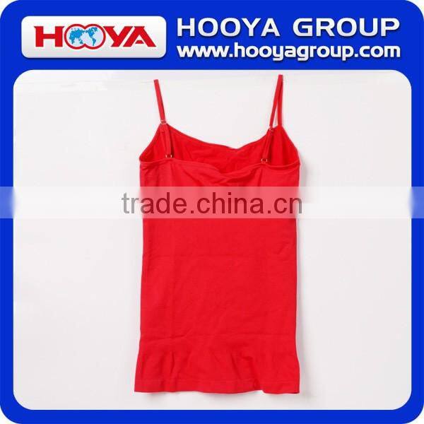 90% Nylon And 10% Spandex Camisole Ladies Red Camisole