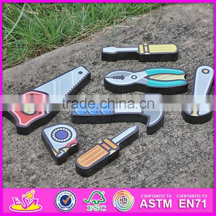 2016 new design educational identify toy wooden shape puzzles for toddlers W14D016