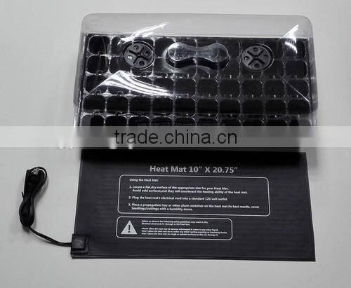 Black ps plastic nursery trays/propagator tray/seed tray