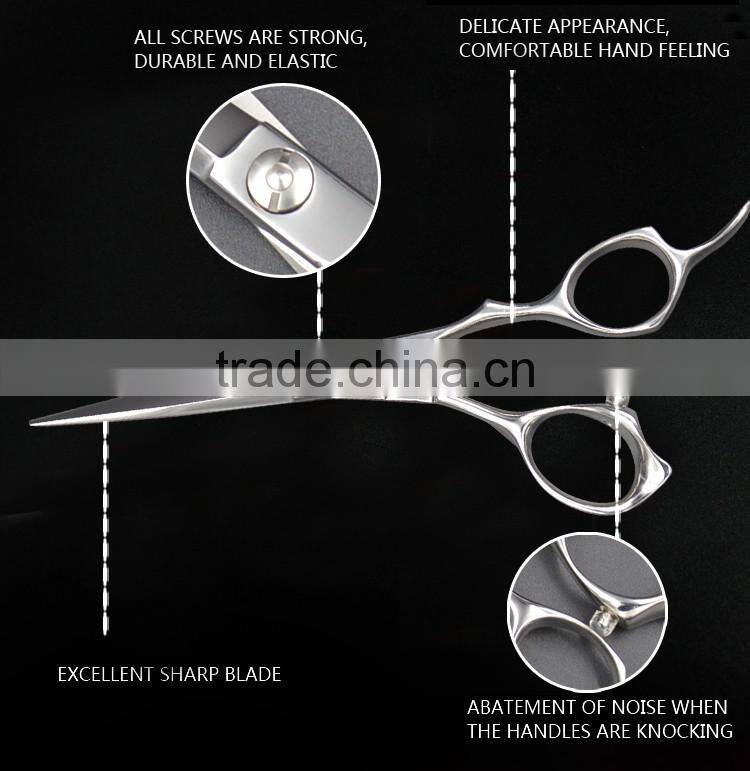 High quality stainless steel beauty salon german hair scissors