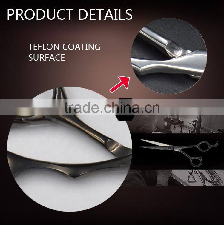 zhangjiagang 440c 2014 diamond-like carbon hairscissors hot sale