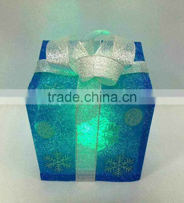2016 hot selling led Flashing gift box Christmas/Party/Event Decoration
