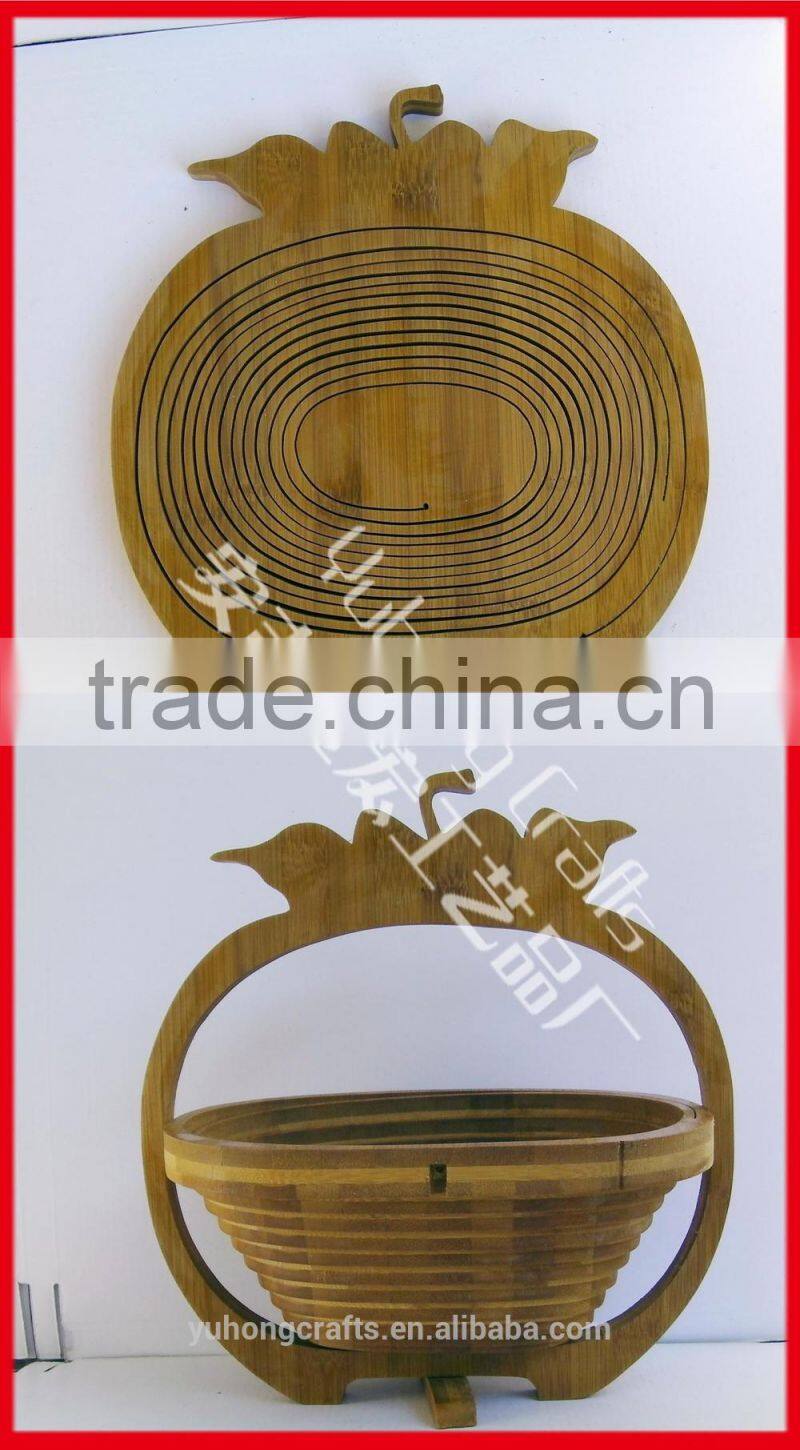 HIgh quality bamboo fruit basket