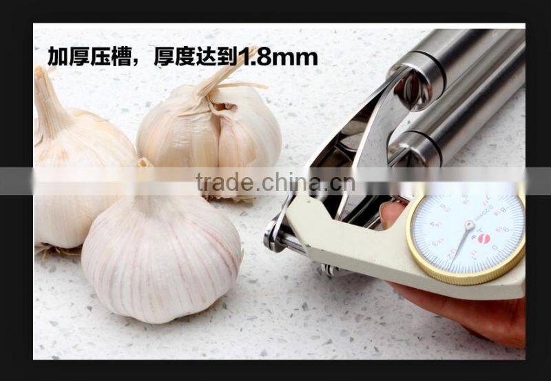 Stainless steel pressure garlic