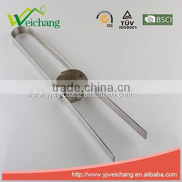 WCJ553 Easy control stainless steel sweet corn corer/corn threshing holder cutter