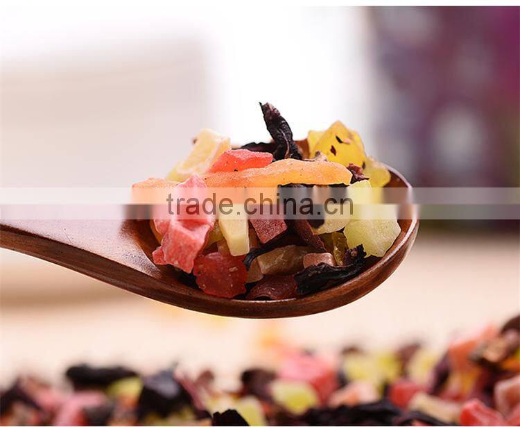 Chinese dried fruit flavored tea, natural flower and fruit tea