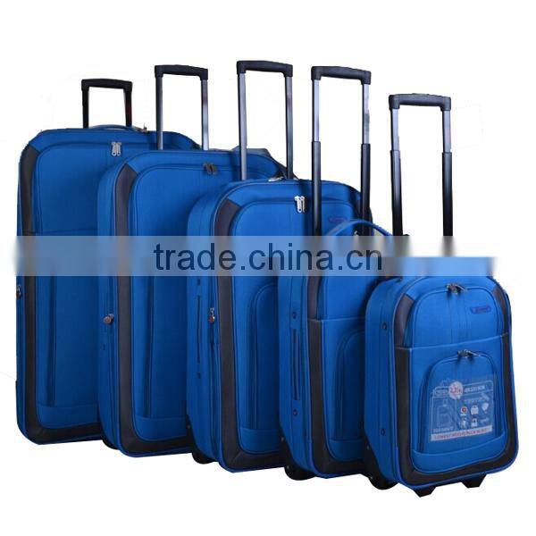 Pressional stock luggage trolley bag supplier from china