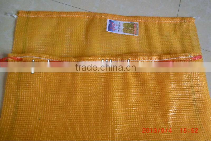 PP vegetables bags, leno circular mesh sacks supplier