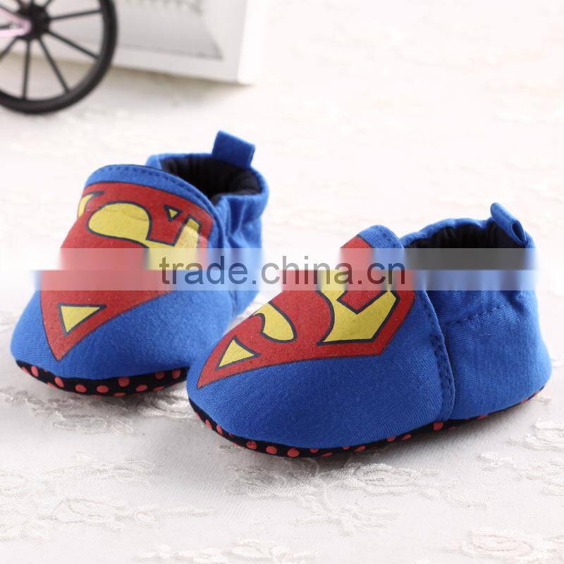 Toddler Girls and Boys Sole Cavas Byby Shoe Wholesale in 6-12 Month