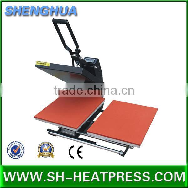Double trays heat press transfer machine, auto open heat presses 16*20 inch