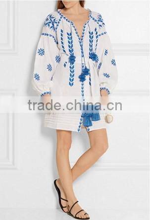 Peony Kids Party Frocks Designs Dress Gril Dresses With Silver Printed Polka Dots HSD5475