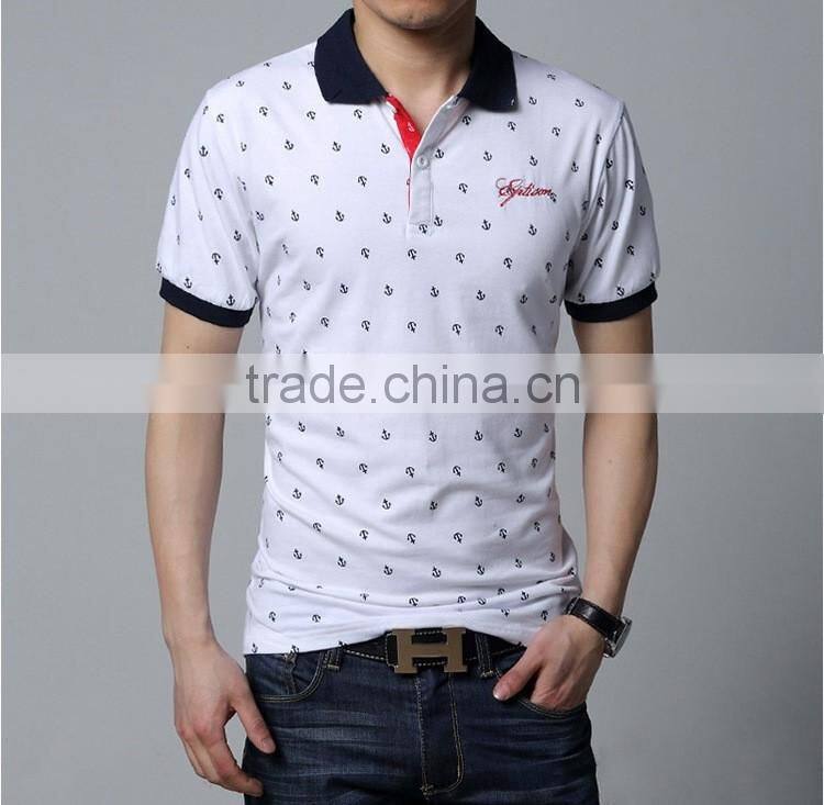 Fashion Style High Quality Custom Fitted Polo Shirts Wholesale Embroidered Logo polo shirts For Men