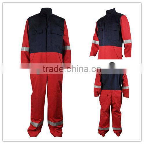 Watching color 280GSM Cotton Fire Retardant Anti-static Coverall