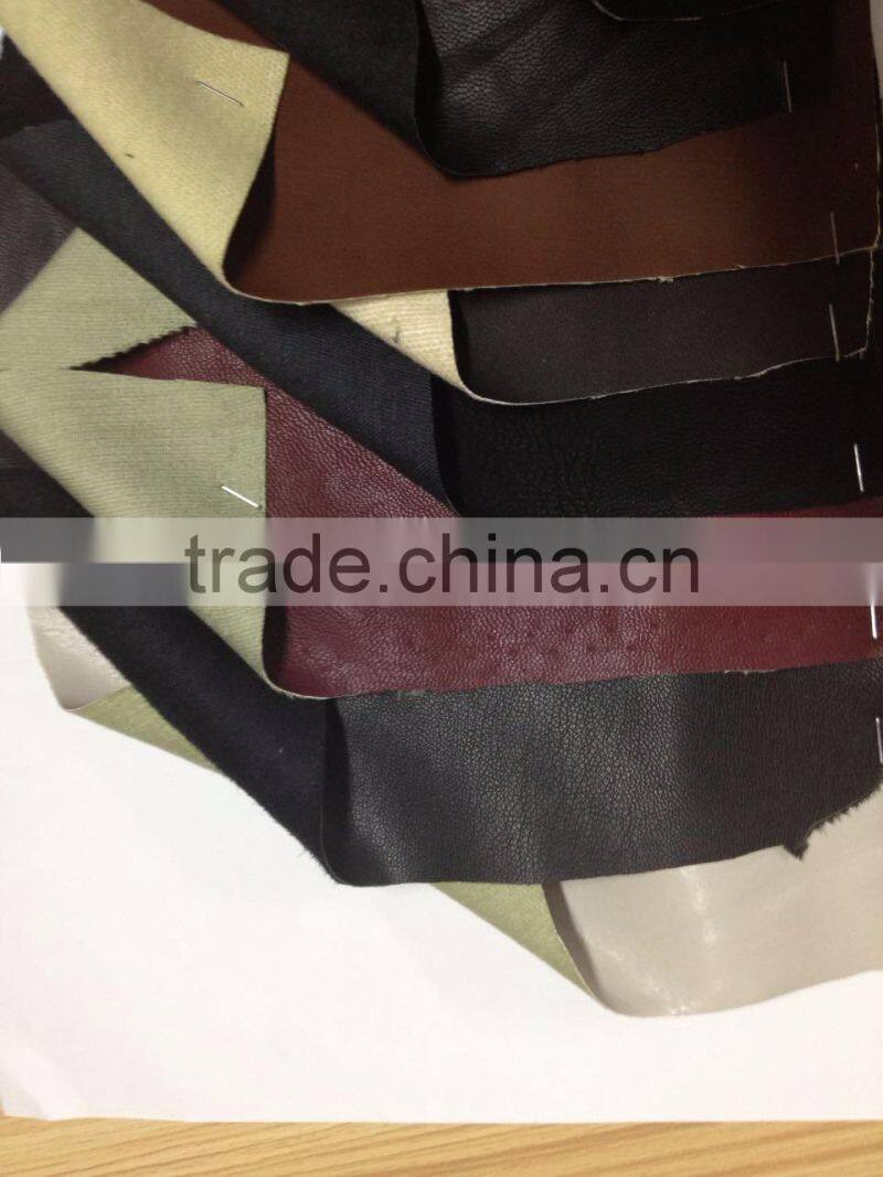 So Cheap Price PU Artifical Leather Stocklot for Garment Use