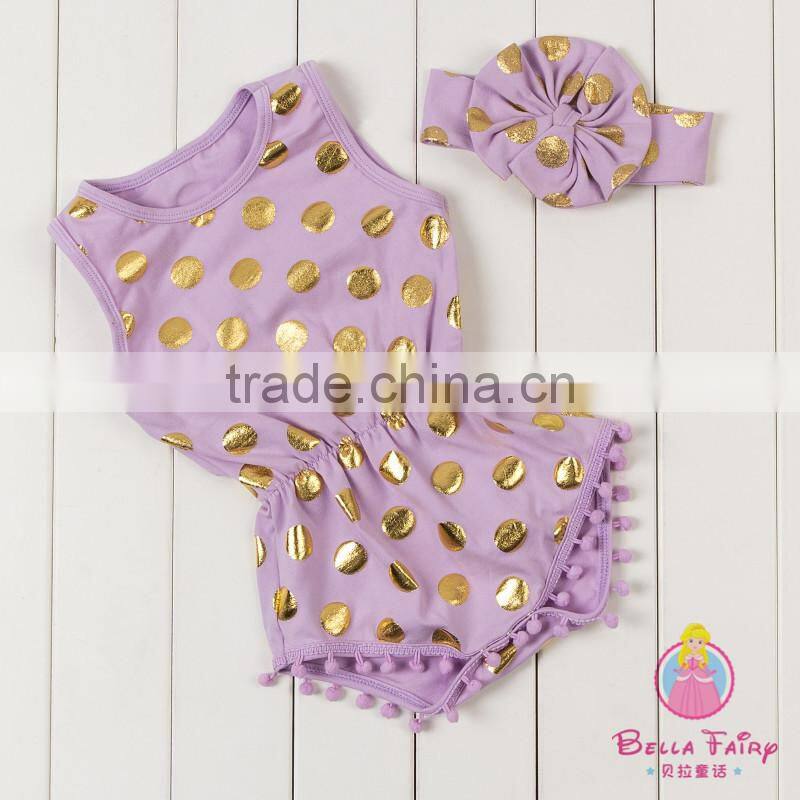 2017 Summer Wear Toddler Girl Romper Jumpsuit